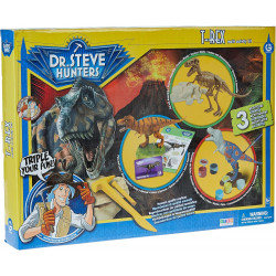 Juguete educativo dinosaurio T-Rex Dr. Steve Hunters