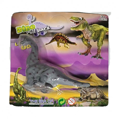 Figura con ruedas de dinosaurios