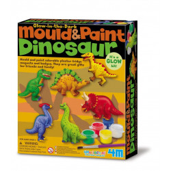 Moled y pintura dinosaurios