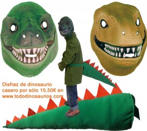 disfraz dinosaurio