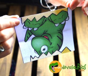 Manualidades para niños sobre dinosaurios. Huevo de dinosaurio sorpresa para colorear