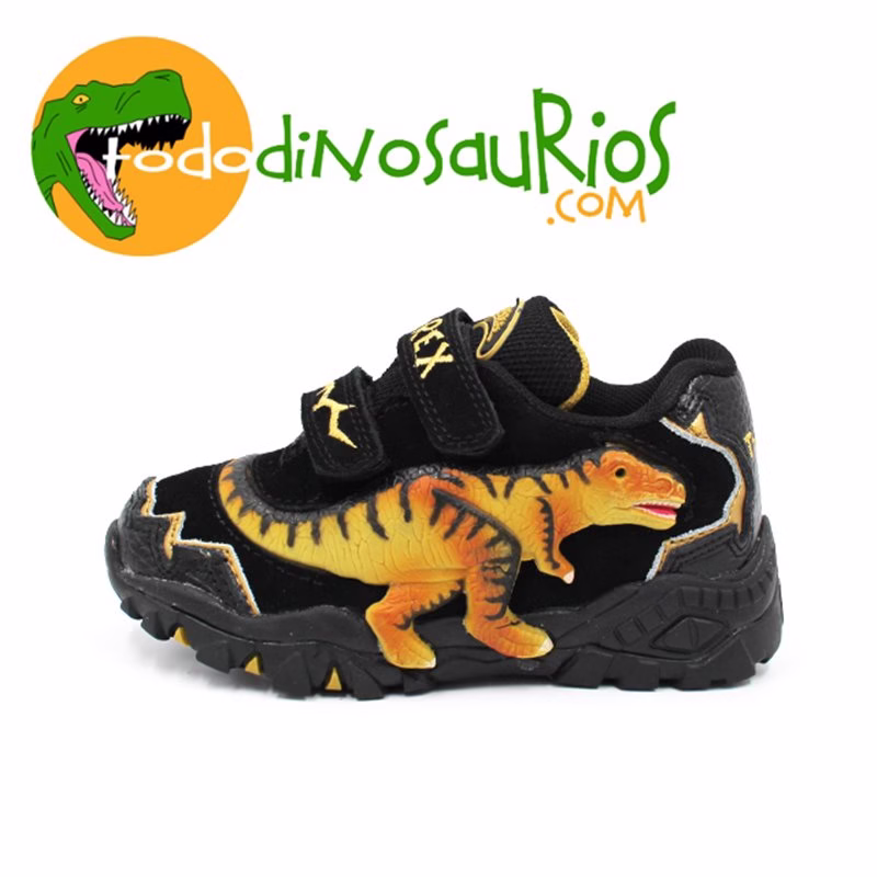 Zapatillas de Dinosaurio Tiranosaurio con luz